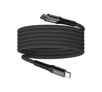 Verbatim Cable de sincronización y carga USB-C a USB-C de 100 W, magnético, 120 cm, color negro