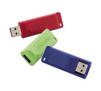 Verbatim 32 GB Store 'n' Go USB Drive unidad flash USB USB tipo A Azul, Verde, Rojo - Memoria USB (32 GB, USB tipo A, Deslizar, Azul, Verde, Rojo)