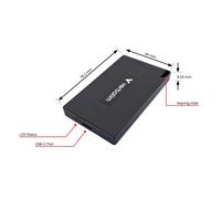 VERBATIM 32031 - Verbatim Metall Mini SSD USB-C 3.2 Gen 2 1TB