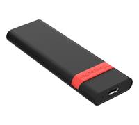 Verbatim Caja externa SSD Store 'n' Go 32261 M.2 NVMe USB 3.2 Gen 2 Negro/Rojo ABS sin herramientas