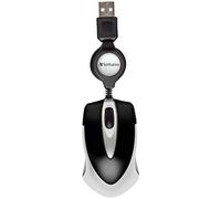 Verbatim 410857 - Ratón óptico de Viaje, Color Negro