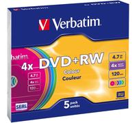 VERBATIM 43297 DVD+RW 4.7GO 4X SL5
