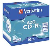Verbatim CD-R AZO Wide Inkjet Printable 700 MB 10 pieza(s) ( 43325 )
