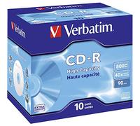 Verbatim CD-R High Capacity 800 MB 40x 10 pieza(s)