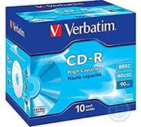 Verbatim CD-R High Capacity 800 MB 40x 10 pieza(s)