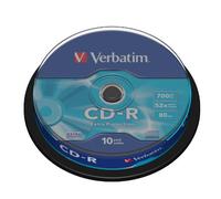 Verbatim 43437-10PK 80Min 52X Cd-R Eje
