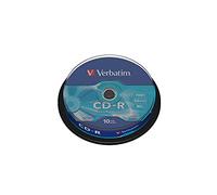Verbatim 43437 CD-R 80/700 MB 52 X 10 Unidades Extra protección AZO - Discos imprimibles