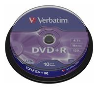 Verbatim 43498 DVD+R 16x Non-Print 10pk (DVD)