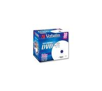 VERBATIM - 43521 - DVD-R Grabable Caja De Joyas 16X Paquete De 10