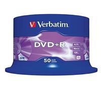 Verbatim 43550 -Pack de DVD+R vírgenes (50 Unidades, 4.7 GB, 16x)