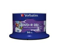 DVD+R8,5 VER50PN - Verbatim DVD+R 8,5GB, 50, DoubleLayer, NoID