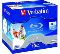 VERBATIM 43713 BL-RAY BD-R 25GB 6X JC10
