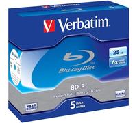 VERBATIM 43715 BD-R 25GB 6X JC5