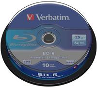 VERBATIM 43742 BLU-RAY BD-R 25GB 6X SP10