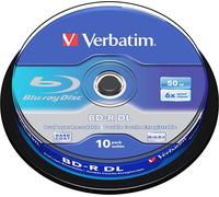 Verbatim 43746 disco blu-ray lectura/escritura (BD) BD-R 50 GB 10 pieza(s), Discos Blu-ray vírgenes 50 GB, BD-R, Eje, 10 pieza(s), Minorista