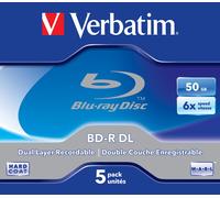 Verbatim 43748 disco blu-ray lectura/escritura (bd) bd-r 50 gb 5 pieza