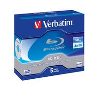 Verbatim 43748 disco blu-ray lectura/escritura (BD) BD-R 50 GB 5 pieza(s)