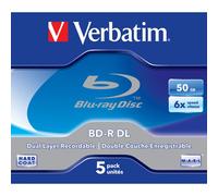 Verbatim - 43748 disco blu-ray lectura/escritura (BD) BD-R 50 GB 5 pieza(s)