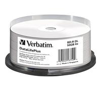 Verbatim 43749 - Disco DVD Blu-ray de 50 GB, 6x. 25 Discos