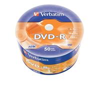 Verbatim 43788" DVD-R 4,7GB 16x 50er Wrap Spindel Plata
