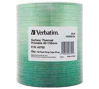 Verbatim 43792 CD en Blanco CD-R 700 MB 100 Pieza(s)