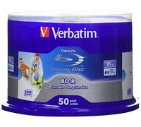 Verbatim 43812 - Discos de Blu-ray printables e imprimibles, (25GB), 50 unidades