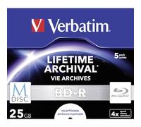 Verbatim M-Disc 4x BD-R 25 GB 5 pieza(s)