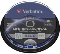 VERBATIM 43825 BL-RAY BD-R 25GB 4X SP10