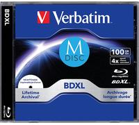 Verbatim m-disc bd-r xl 100gb/1-4x jewelcase (1 disc)