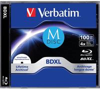 Disco Blu-ray BDXL Verbatim 100 GB Caja de Joyas 5 Unidades