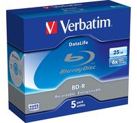 VERBATIM 43836 BLU-RAY BD-R 25GB 6X JC5
