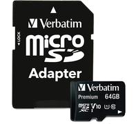 VERBATIM 44084 TARJETA MICRO SDHC 64GO ADAPT