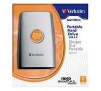 Verbatim 47562 - Disco duro portátil de 2,5 pulgadas, USB 2.0, 250 GB