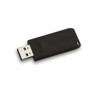 Verbatim 49328 USB Flash Drive 128 GB 2.0 Black - USB Flash Drives (128 GB, 2.0,