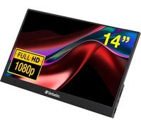 Verbatim 49591 Monitor Pc 35,6 Cm [14] 1920 X 1080 Pixel Full Hd Lcd Touch Screen Nero (verbatim Portable 14 Fhd Touchscreen Ips Monitor Aluminium, U