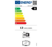 Verbatim - 49593 pantalla para PC 43,9 cm (17.3") 1920 x 1080 Pixeles Full HD LCD Pantalla táctil Negro