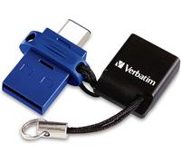 Verbatim Dual - Unidad USB 3.0 de 32 GB - USB-C / USB-A - Azul
