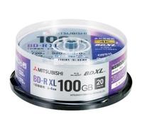 Verbatim 4K BD-R XL 100GB Blu-ray Imprimible Disc 20 Pack 4X Velocidad...