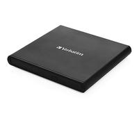 Verbatim External Slimline CD/DVD Writer unidad de disco óptico DVD±RW Negro