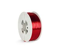 Verbatim 55062 - Filamento Pet-G 2, 85 mm, Color Rojo Transparente