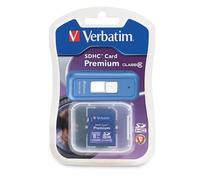 Verbatim 96813 - Tarjeta SDHC de 8 GB con lector de tarjetas adicional