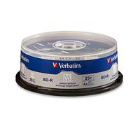 Verbatim 98809 M-DISC BD-R 25GB / 1-4x, Cakebox para 25 discos