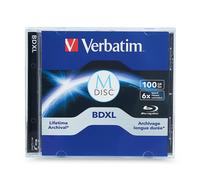 Verbatim 98912 M-DISC BD-R XL 100GB / 1-4x, 1 disco en estuche (Blu-ray)