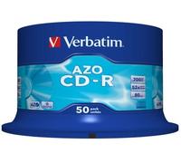 Verbatim CD-R AZO Crystal 700 MB 52x 50 pieza(s)