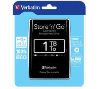 Verbatim Store N Go Usb 3.0 1tb One Size Black