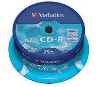Verbatim CD-R AZO Crystal 700 MB 25 pieza(s) ( 43352 )