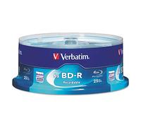 Verbatim BD-R - Eje de disco (25 GB, 16X, caja de 25 unidades)