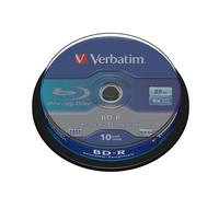 Verbatim - BD-R - SL 25 GB - 6x - Paquete de 10 ejes