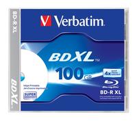 Verbatim BD-R XL 100 GB/Caja De Joya 2-4X (1 Disc) 1pk Jewel Case 100 (Blu-ray)
