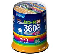 Verbatim Blank Blu-ray VBR260RP100SV1 BD-R DL 50GB 1-6x 100 discos Nuevo JP